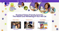 Desktop Screenshot of felinefriendlycare.com