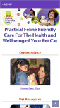 Mobile Screenshot of felinefriendlycare.com